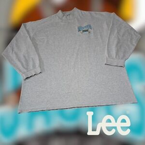 VTG Lee 90s Cleveland Lumberjacks IHL Minor League Hockey‎ Sweatshirt Grey XXL